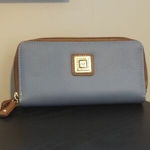 Stone Mountain Large Pebble Double Zip Around Wallet